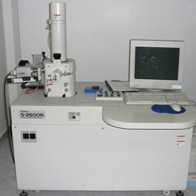 HITACHI S2600N Scanning electron microscope with EDAX detector